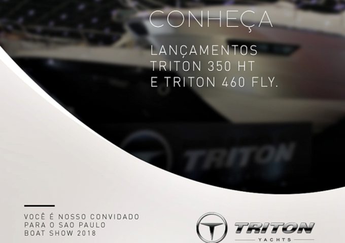 convite SÃO PAULO BOAT SHOW 2018 – TRITON YACHTS