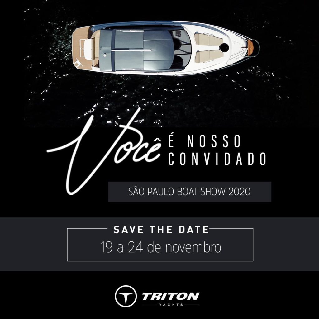 TRITON YACHTS no São Paulo Boat Show 2020